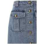 Zimmermann Denim Pencil Skirt