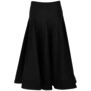 Valentino Garavani Solid Crepe Couture Valentino Skirt