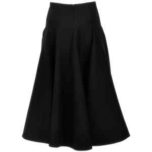 Valentino Garavani Solid Crepe Couture Valentino Skirt