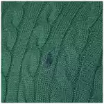 Polo Ralph Lauren Green cotton cable-knit jumper