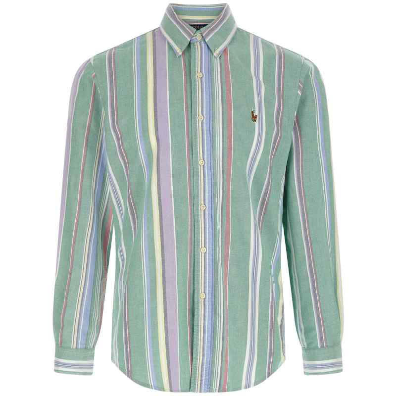 710928921002_01_M_2025-12-04T08-47-01.273Z-3 Polo Ralph Lauren Oxford Striped Shirt