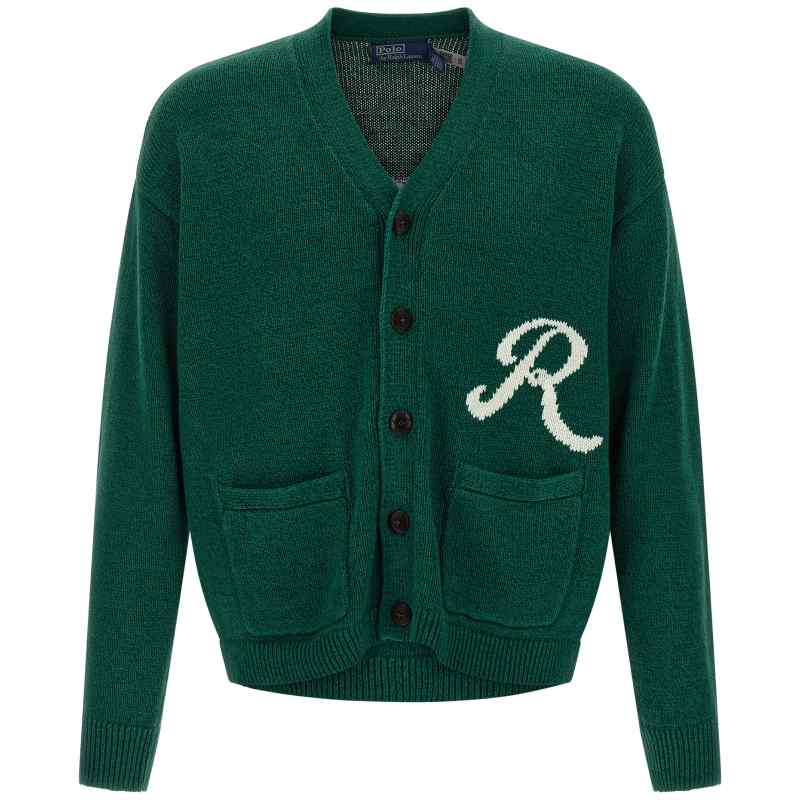 Polo Ralph Lauren Intarsia Logo Cardigan