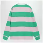 Polo Ralph Lauren Pink/emerald green striped polo