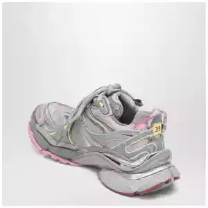 Balenciaga Runner 2.0 grey/yellow/pink sneakers