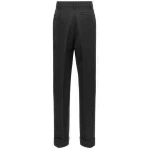Ferragamo Stretched Pleated Trousers
