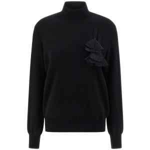 Ferragamo Floral Insert Sweater