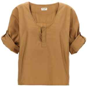 Saint Laurent Twill Blouse