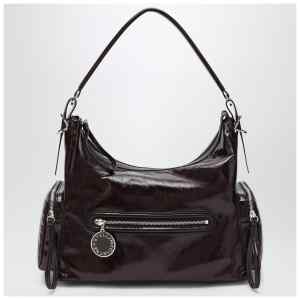 Stella McCartney Dartmoor shoulder bag in eggplant color