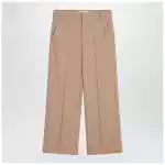 Valentino Camel-coloured wool trousers
