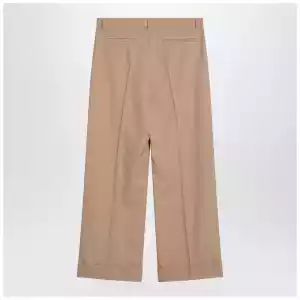 Valentino Camel-coloured wool trousers
