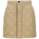 Burberry Quilted Nylon Skirt