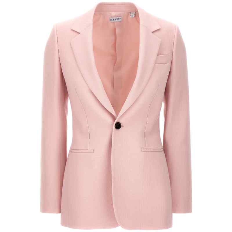 Burberry Single-breasted Tailored Blazer