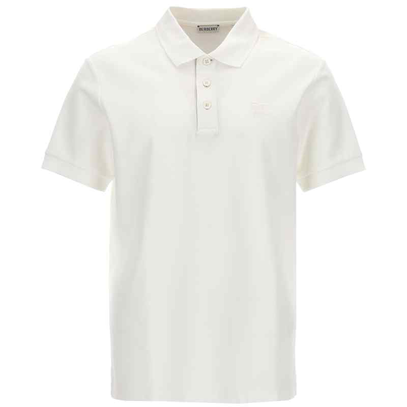 Burberry Logo Embroidery Polo Shirt