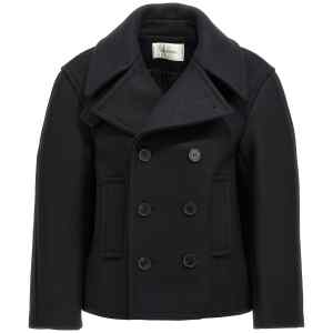 Saint Laurent Oversized Caban Coat