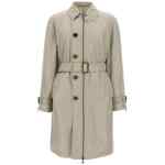Burberry Car Coat Silk