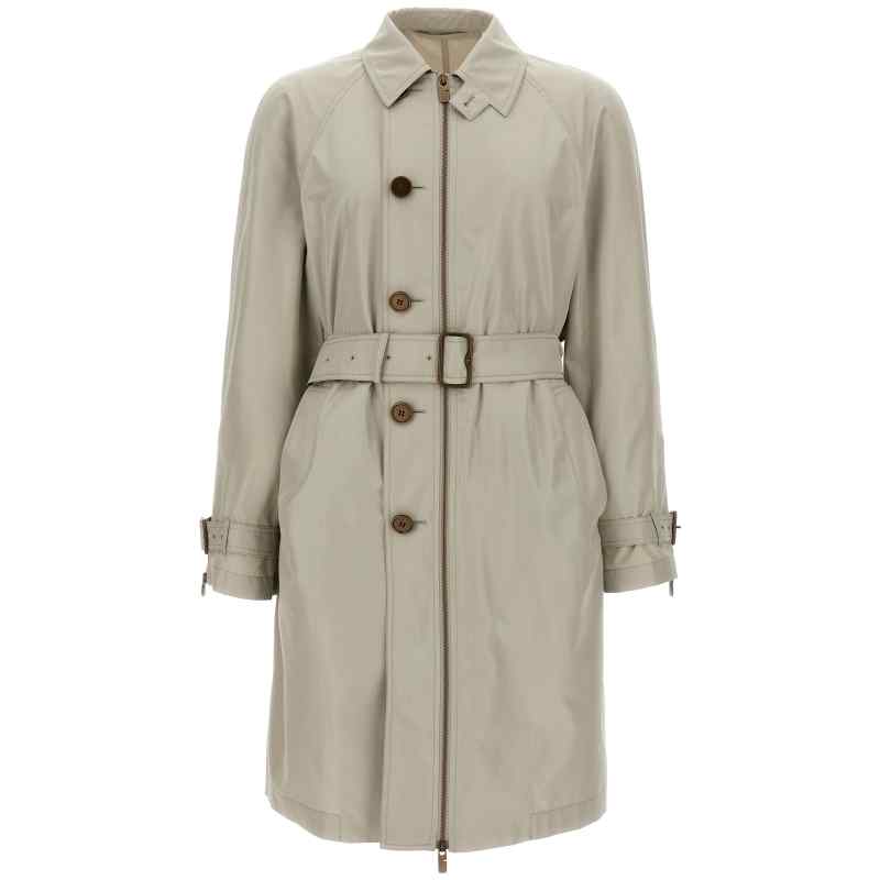 Burberry Car Coat Silk