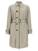 Burberry Car Coat Silk