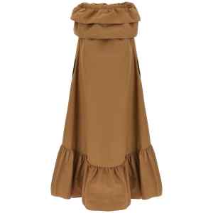 Saint Laurent Flounce Dress