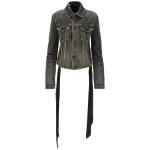 Balenciaga Lace Up Denim Jacket
