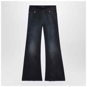 Balenciaga Navy blue jeans with curved waist