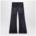 Balenciaga Navy blue jeans with curved waist