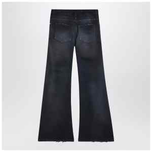 Balenciaga Navy blue jeans with curved waist