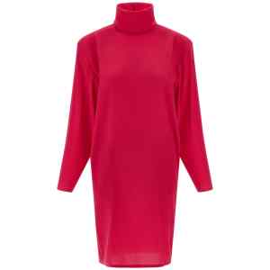 Saint Laurent Structured Shoulder Dress