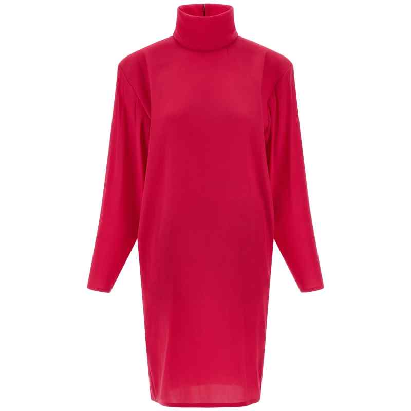 Saint Laurent Structured Shoulder Dress Saint Laurent Structured Shoulder Dress