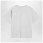 White Balenciaga Back Medium Fit T-shirt