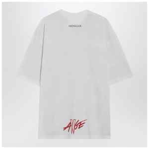 Moncler X A$AP Rocky Red cotton T-shirt with digital print