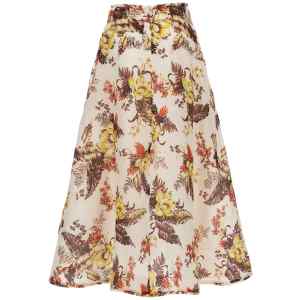 Zimmermann Matchmaker Floral Flare Skirt