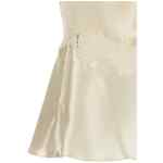 Alberta Ferretti Satin And Lace Top