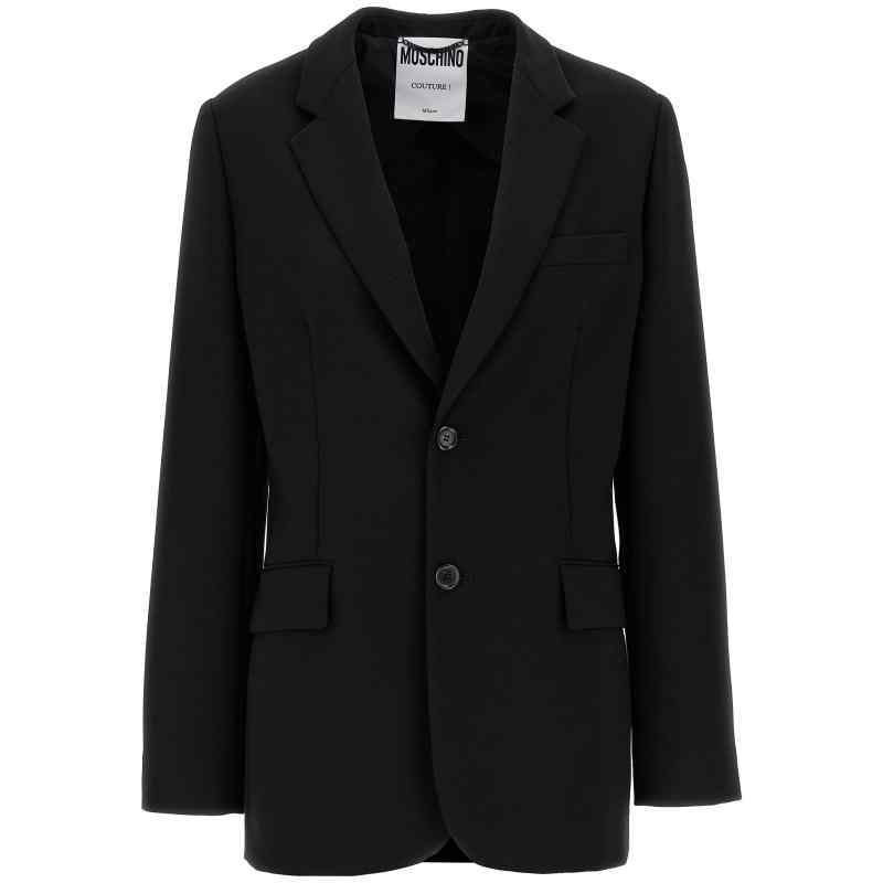 Moschino Single-breasted Martingale Blazer