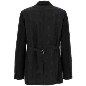 Moschino Single-breasted Martingale Blazer