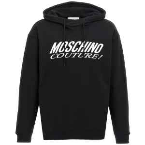 Moschino Logo Print Hoodie