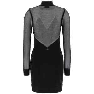 Elisabetta Franchi Dress With Transparencies