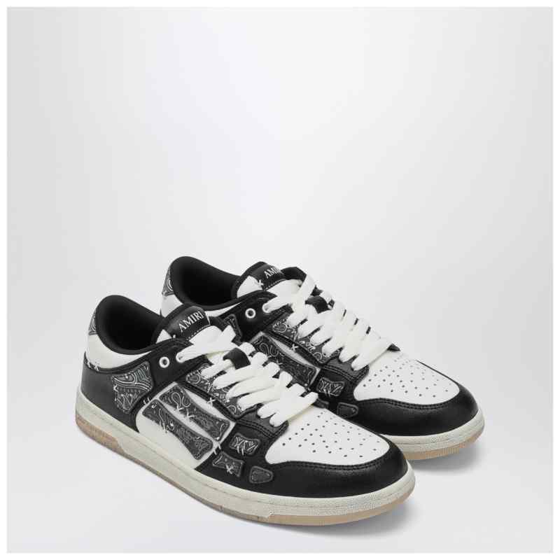 AMIRI Sneaker Bandana Skel Top Low black/white, theFeinheit