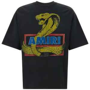 Amiri Crystal Cobra T-shirt