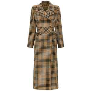 Valentino Garavani Houndstooth Wool Coat