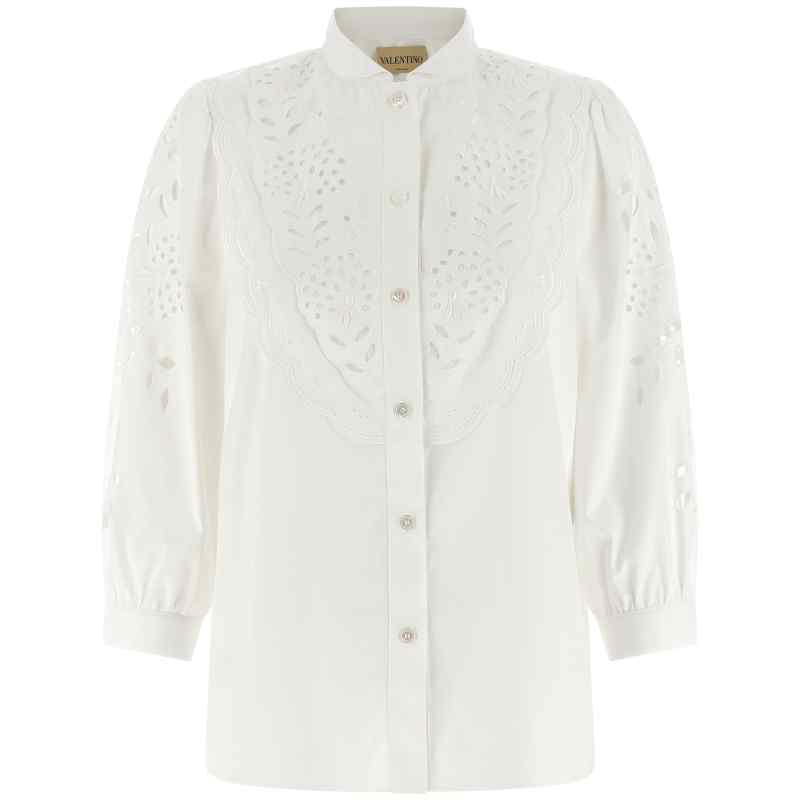 Shirt Valentino Garavani Embroidered Sangallo Shirt Valentino Garavani Embroidered Sangallo