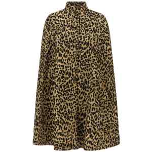 Valentino Garavani Cape In Animalier Cloth