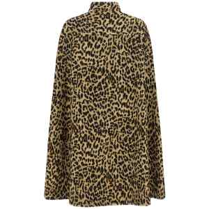Valentino Garavani Cape In Animalier Cloth
