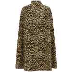 Valentino Garavani Cape In Animalier Cloth