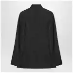 Max Mara Midnight blue jacket in cotton denim effect