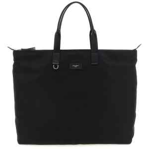 Dolce & Gabbana Big Logo Patch Shopping Bag