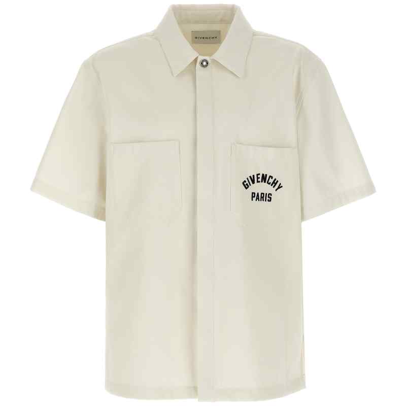 Givenchy Logo Embroidery Shirt Givenchy Logo Embroidery Shirt