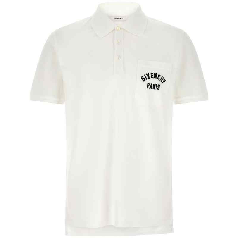 Givenchy Pocket Embroidery Polo Shirt