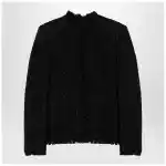 Givenchy Black tweed and lurex jacket
