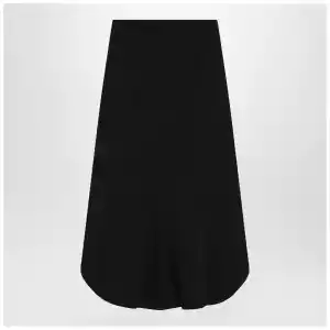 Givenchy Black Milan stitch skirt with buttons