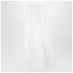 Givenchy White pleated cotton trousers